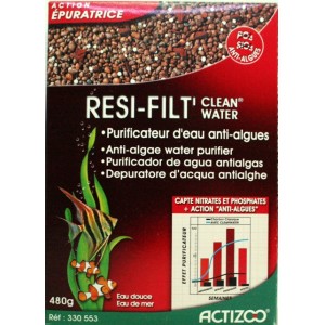 RESIFILT CLEANWATER 1 L 480 G